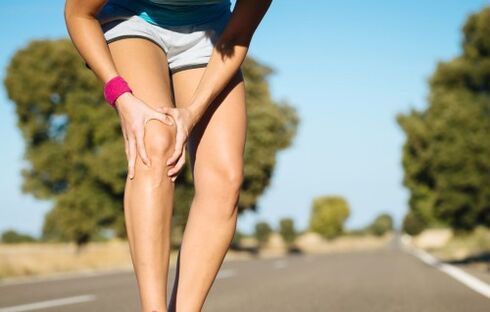 knee pain due to arthrosis picture 1